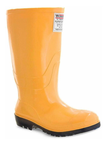 Botas Workman Supersafety Amarillo  Croydon Punta Acero