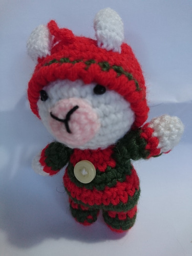 Adornos Navideños Tejidos Amigurumi Al Crochet Grandes