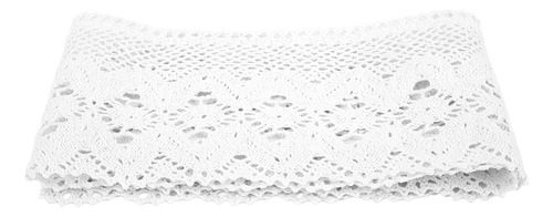 Encaje Blanco Blanco Para Cinta De Coser, Hilo De Algodón, 1