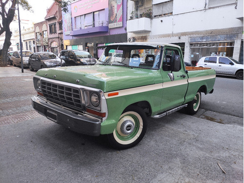 Ford F100 Deluxe 1979 El Mejor Año Faros Redondos Excelente