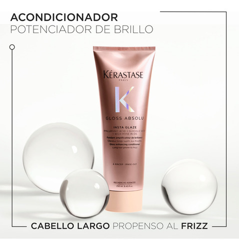 Acondicionador Cabello Largo Antifrizz Kerastase Glossabsolu