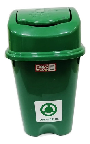 Punto Ecológico Dos Puestos 30 Litros Base Metálica