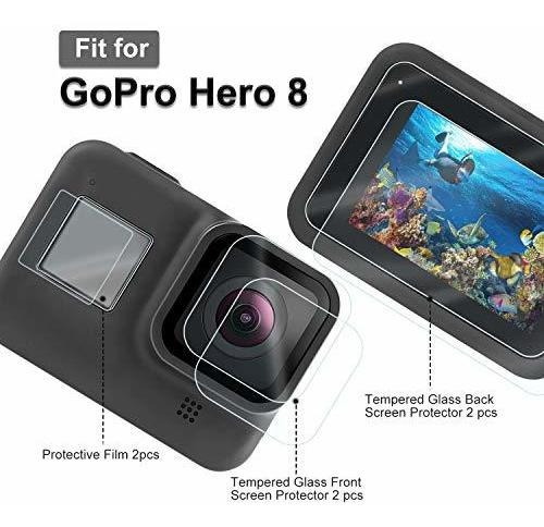 Protector De Pantalla Para Gopro Hero 8 - Pack De 2.