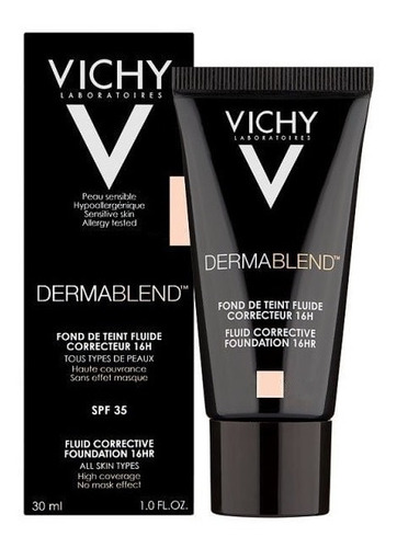 Dermablend Vichy Base Correctora Unificadora Maquillaje Fluido Spf 35 X 30ml 