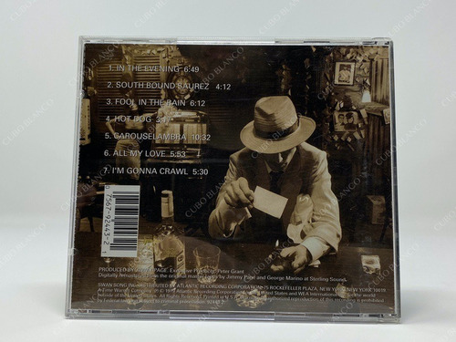 Led Zeppelin In Through The Out Door Cd Importado Remaster (Usado)