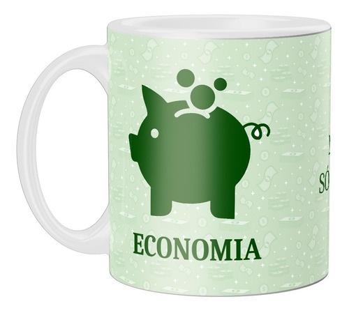 Caneca Personalizada Economia - Profissões - Cerâmica