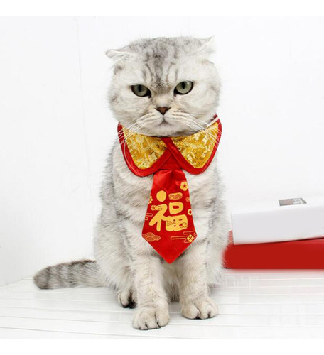 B1 Capa For Mascotas Mantón Pajarita Corbata China Fu S