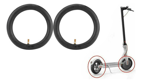 * 2pcs 8,5 Pulgadas Tubo Interior Para Scooter Eléctrico 8