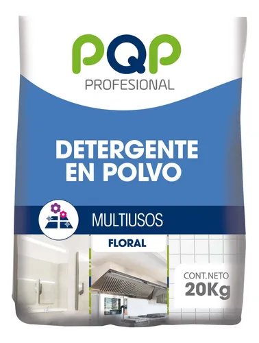 Detergente Polvo Pqp 20kg Flora