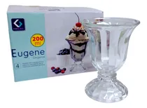 Comprar Set De Copas Postres Helado Compotera Copa Helado 200ml X4 Color Transparente