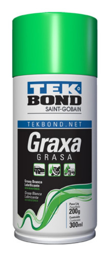 Grasa Lubricante Alta Resistencia Tek Bond 300 Ml 