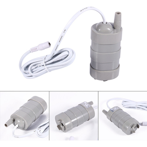Bomba De Agua Con Motor Sumergible Dc 12 V Mini Con Enchufe