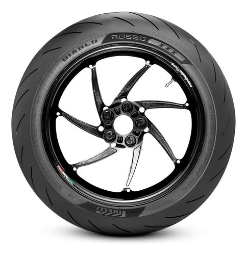 Llanta 110/70-17 Moto Tubeless 54h Diablo Rosso Iii Pirelli (Usado)