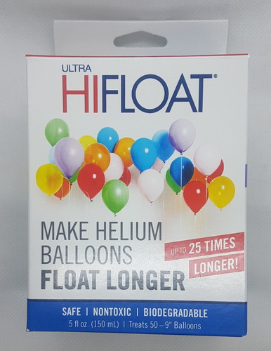 Ultra Hi-float 148ml Cola Balões Confetes Bubbles E Bexigas