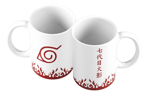 Taza Mug 11oz Anime Manga Naruto Uzumaki 7mo Septimo Hokage