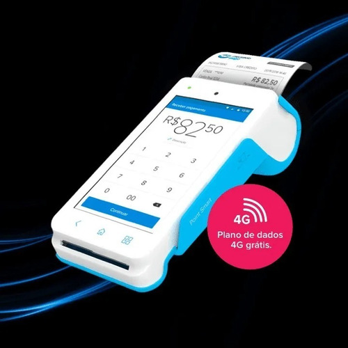 Point Smart A Máquina De Cartão Do Mercado Pago Point 4g Nfc