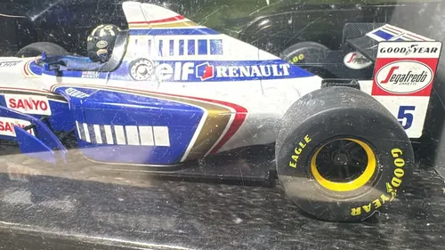 Miniatura Williams Renault Fw17 Damon Hill - Onyx 1/18 | MercadoLivre
