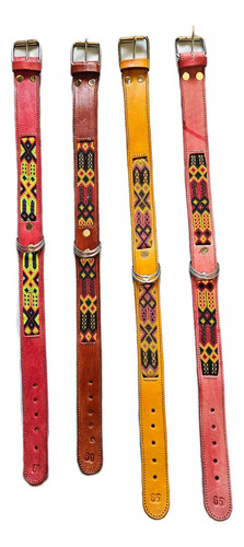Collar Para Perro / Gato Artesanal Macramé A Mano Chico