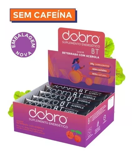 Suplemento Energético Beterraba Com Acerola 10x30g - Dobro