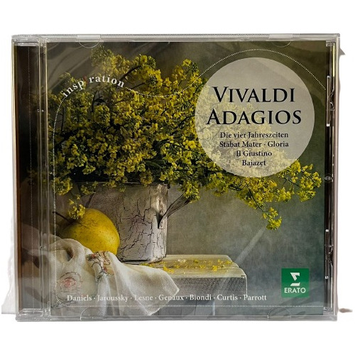 Vivaldi Adagios Inspiration Alan Curtis Cd Nuevo Eu