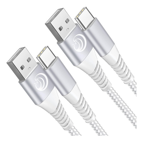 Cable Usb Tipo C 6ft 2pack Cable De Carga Rápida Usb C Carga