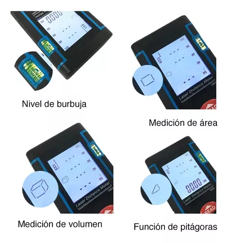 Medidor Distancia Láser 100m telemetro Distanciómetro