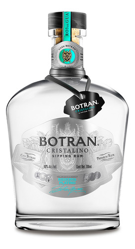 Pack De 2 Ron Botran Cristalino 700 Ml
