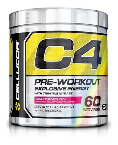 Cellucor C4 Explosive Energy ! 60 Serv, Usa ! Estan Duros !