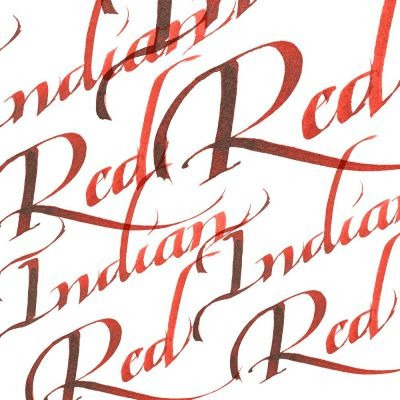 Imagem 2 de 2 de Tinta Para Caligrafia Winsor & Newton Indian Red 30ml