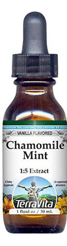 Terravita Extracto Líquido Manzanilla Menta Vainilla 1 Oz