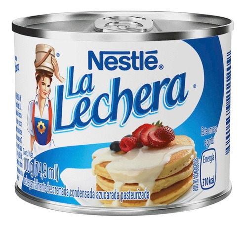 Leche Condensada La Lechera Nestle Lata De 100 Gr