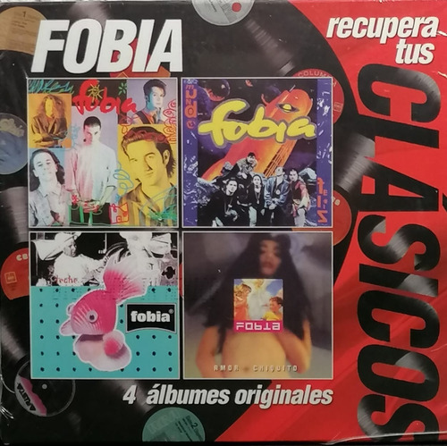 Fobia - Recupera Tus Clásicos 4 Cds