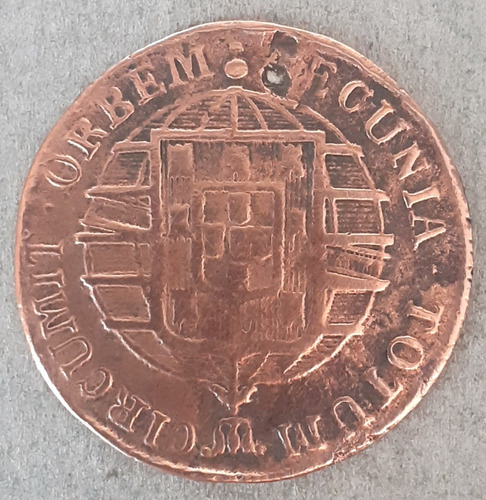 Moeda De X Réis De 1821 R Origem Brasil. Km#314 (Usado)