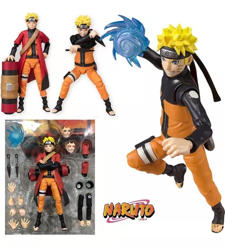 Boneca De Mudança De Rosto Uzumaki Naruto Com Articulações