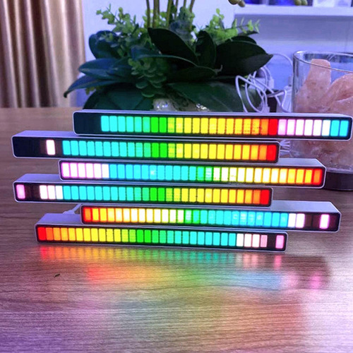 Sound Reactive Led Bar Rgb Colorful Control Music
