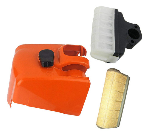 A Filtro De Ar Com Tampa Para 021 023 Ms210 Ms230 Ms250 #