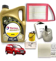 Comprar Kit 4 Filtros + Aceite Total 9000 Partner Berlingo 1.6 Hdi