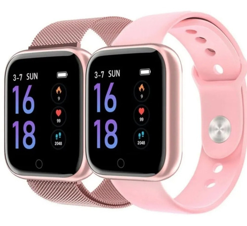 Imagem 3 de 9 de Relógio Smartwatch T80 Batimento Cardíaco, Pressão Arterial