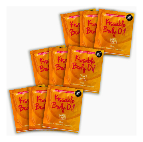 Aceites Intimos Comestilbes 15 Unidades Pink Lady 3 Sabores Surtidos