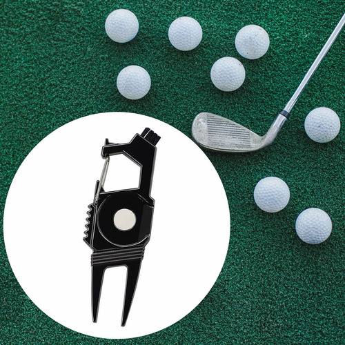 Golf Divot Repay Fork Para Abridor De Garrafas De Golfe