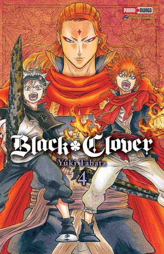 Panini Manga Black Clover N.4: Panini Manga Black Clover N.4, De Yuki Tabata. Serie Black Clover, Vol. 4. Editorial Panini, Tapa Blanda, Edición 1 En Español, 2019
