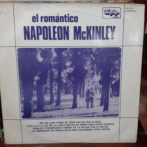 Vinilo Napoleon Mckinley El Romantico M6