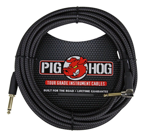 Pig Hog Pc-h20bkr Cable De Instrumento Para Guitarra (áng