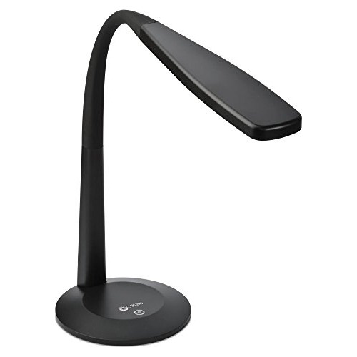 Lámpara De Escritorio Led De Luz Ajustable, (negra)