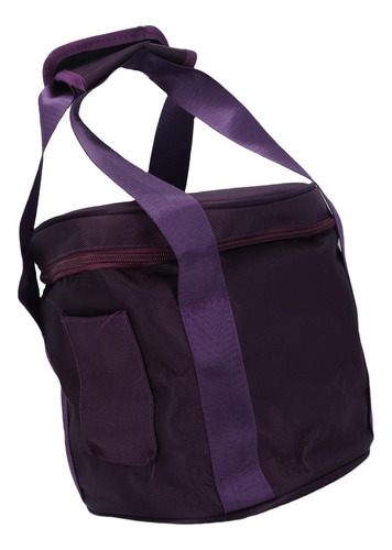 Funda De Transporte Crystal Bowl De 8 Pulgadas, Color Morado