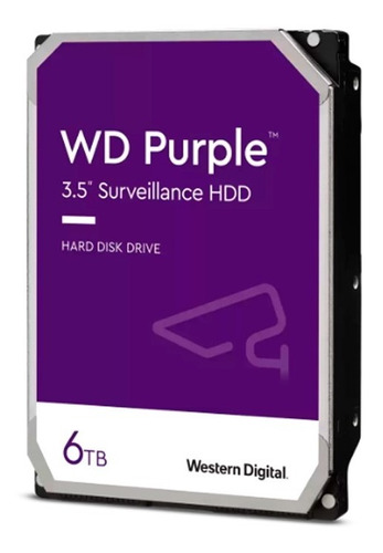 Disco Duro Western Digital Wd Purple 6tb 5400 Rpm Sata 3.5