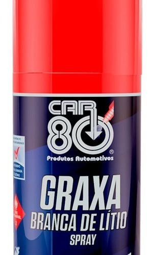 Kit C/ 12 Graxa Branca De Lítio Spray 300ml Car80 Atacado