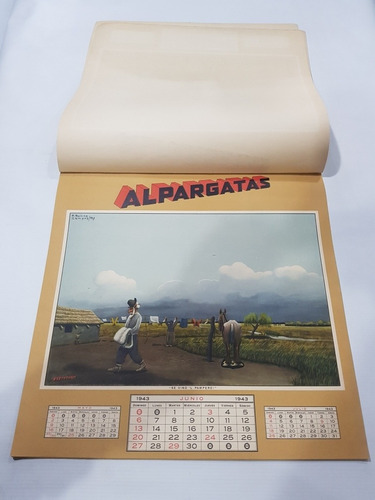 Imagen 6 de 9 de Molina Campos Almanaque 1943 Compuesto Mb Estado Mag 58602