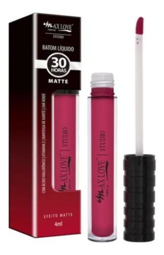 Batom Liquido Matte 30 Horas Cor 605 Max Love 4ml