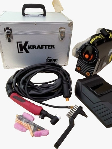 Soldadora Krafter Darc 300 Mma Lift Tig+ Accesorios